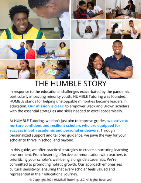 Unlocking Learning Potential: A Guide for Parents of Black and Brown Students
