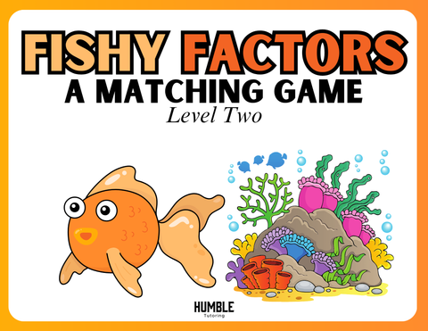 Fishy Factors: A Matching Game (Level Two)